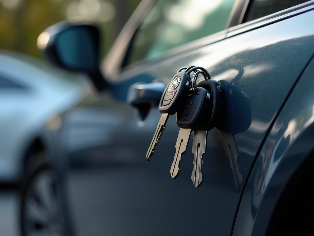 Parked car keys — title loans illinois