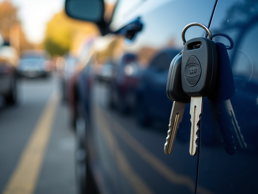Parked car keys — title loans illinois