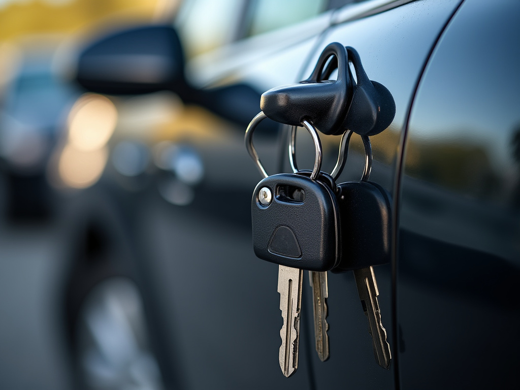 Parked car keys — title loans illinois