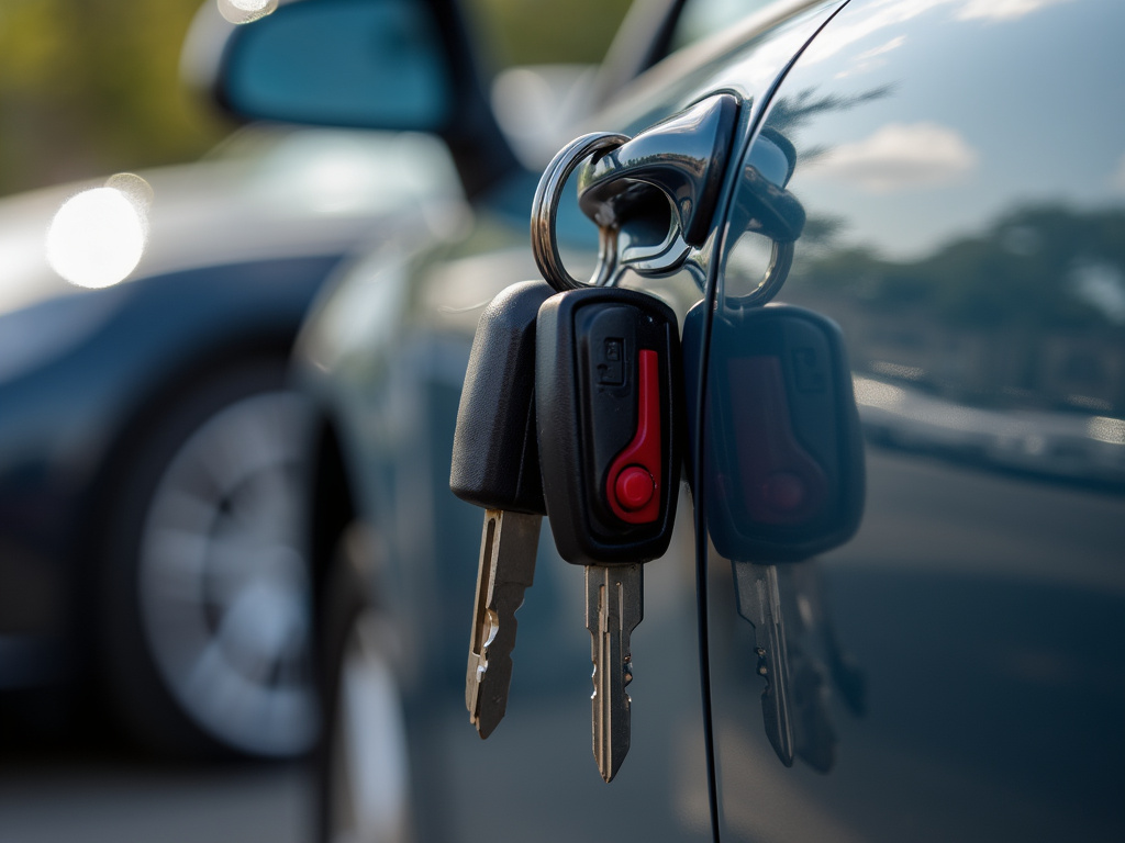 Parked car keys — title loans illinois