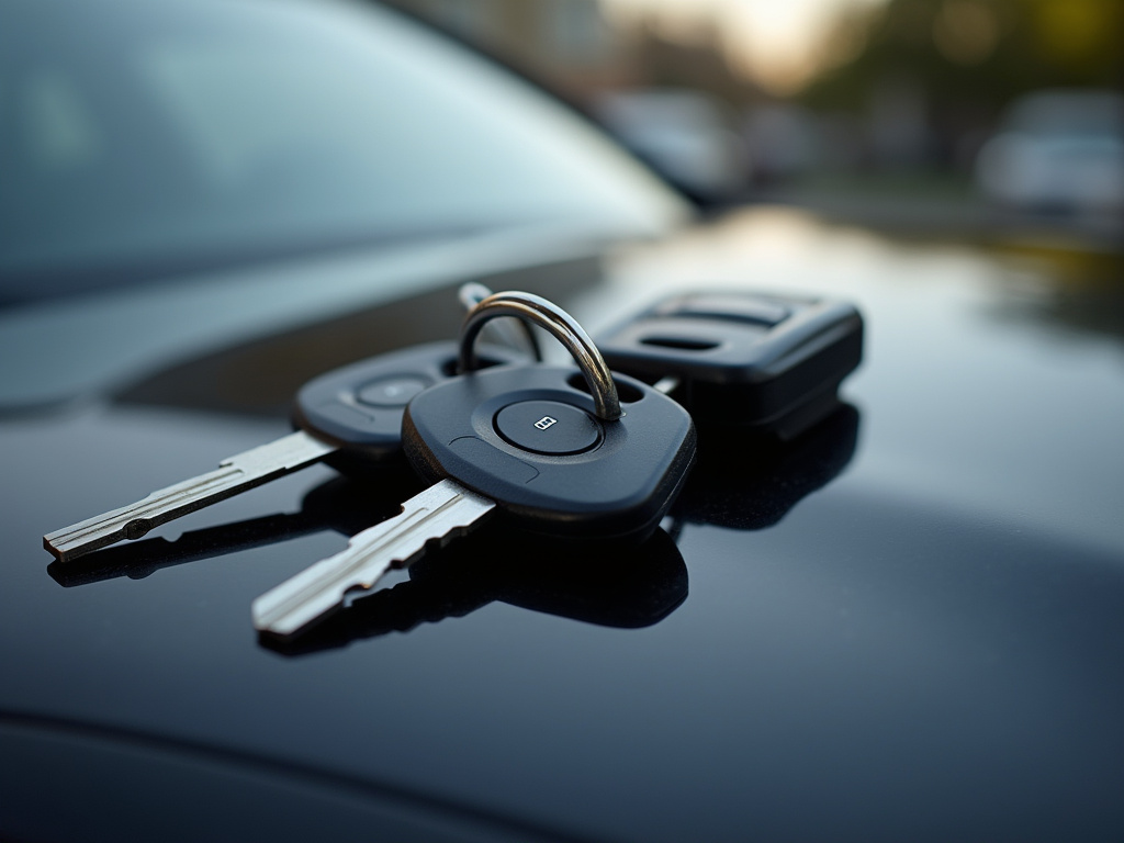 Parked car keys — title loans texas