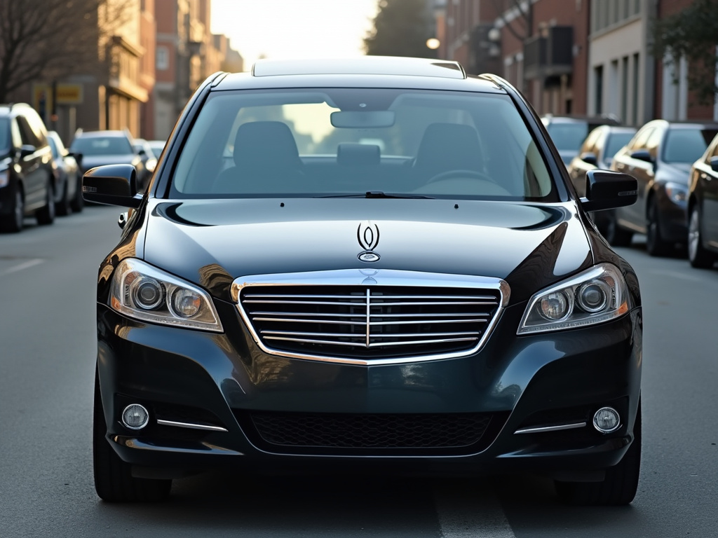 Parked sedan — title loans wisconsin