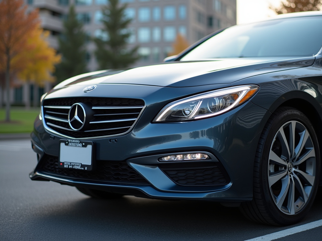 Parked sedan — title loans wisconsin
