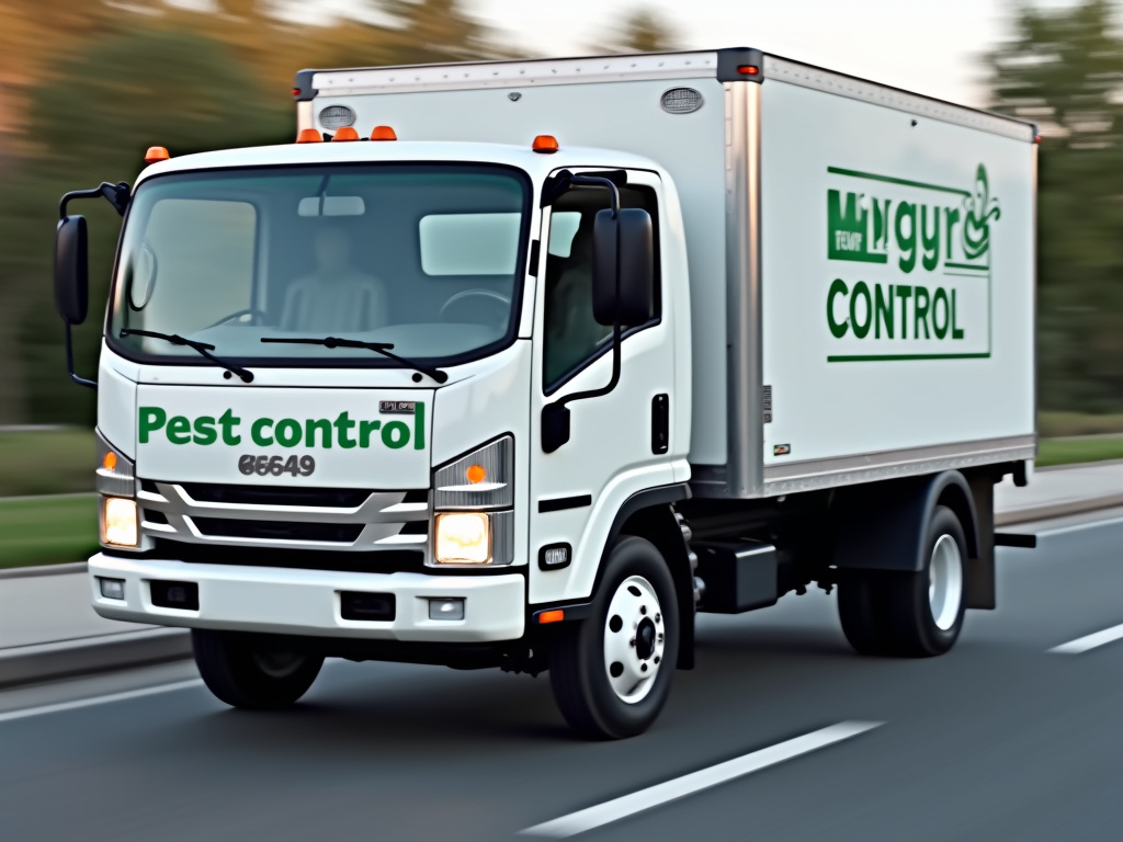 Pest control truck — pest control SEO