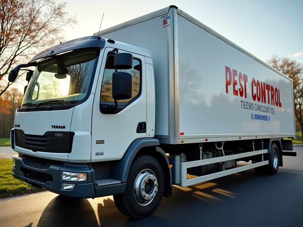 Pest control truck — pest control SEO