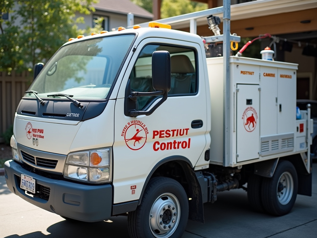 Pest control truck — pest control SEO