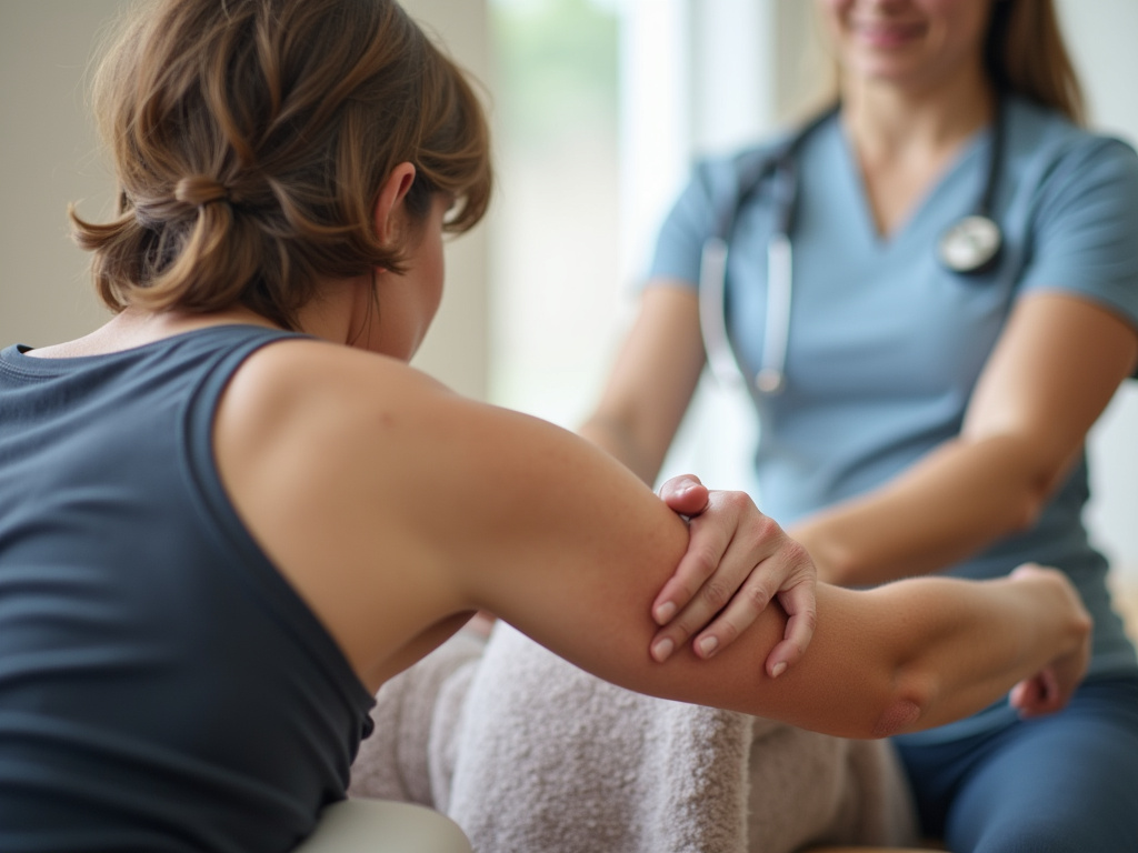 Physical therapy session — spinal decompression austin