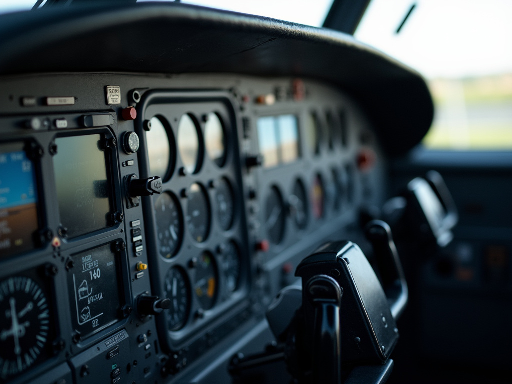 Pilot cockpit instruments — breitling watches
