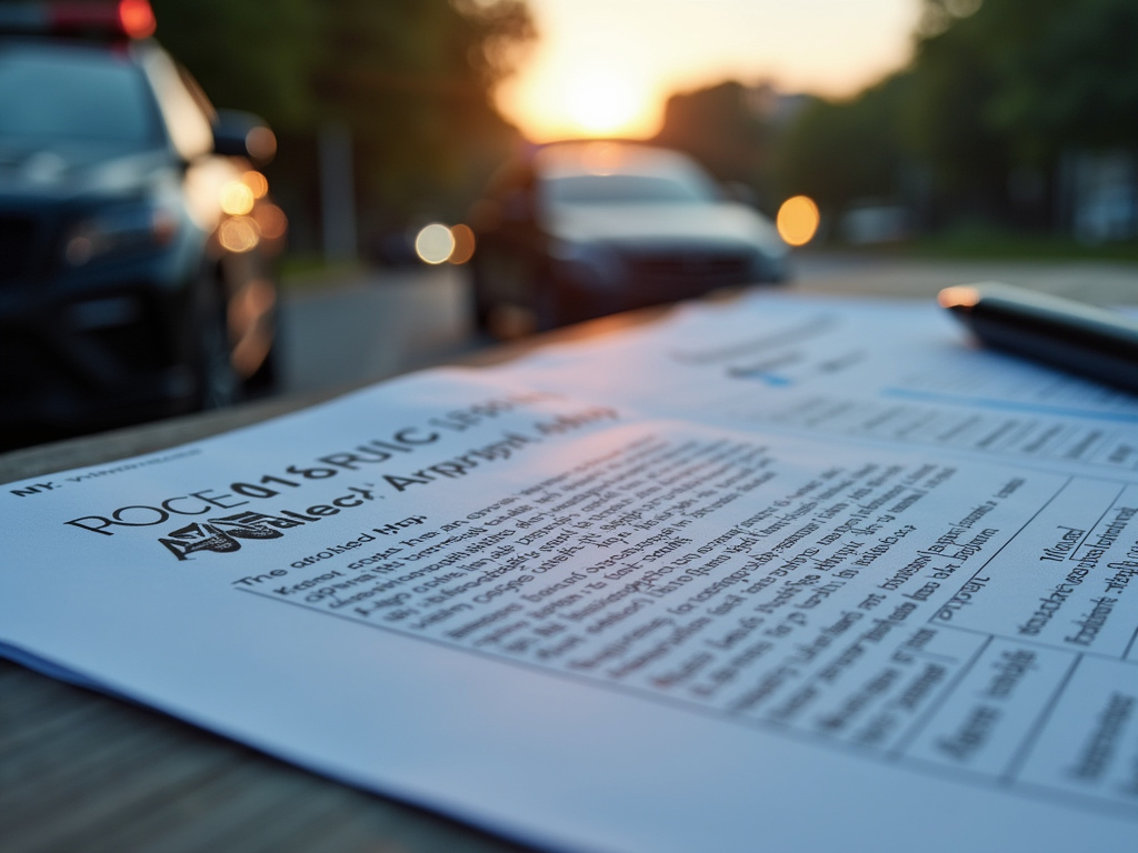 Police accident report — accident lawyer phoenix