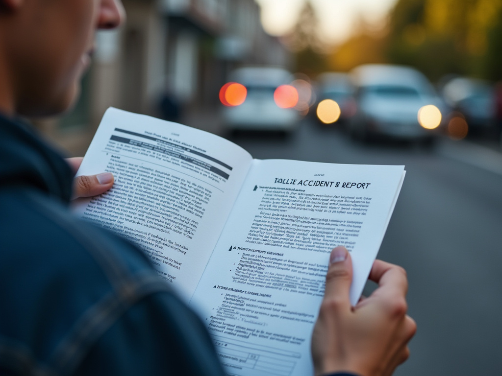 Police accident report — accident lawyer phoenix