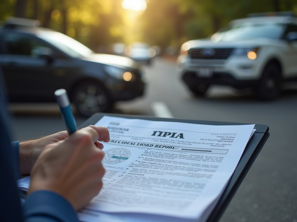 Police accident report — los angeles car accident lawyer