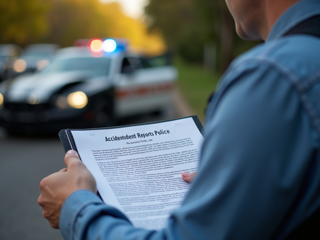 Police accident report — los angeles car accident lawyer