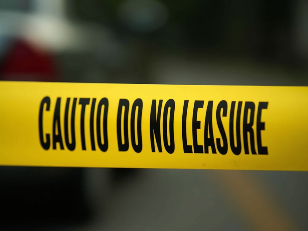 Police caution tape — los angeles fatal car accident lawyer