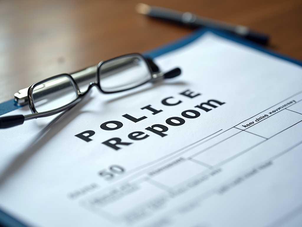 Police report form — accident lawyer phoenix