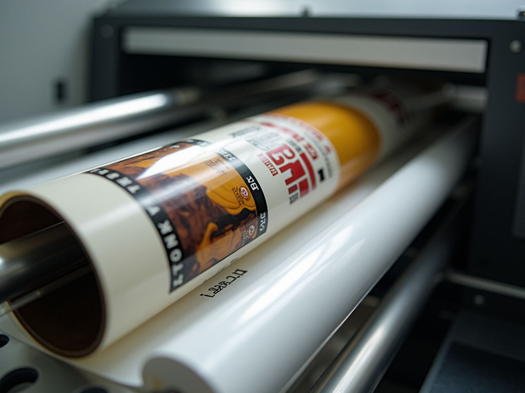 Printed film roll — custom dtf transfers