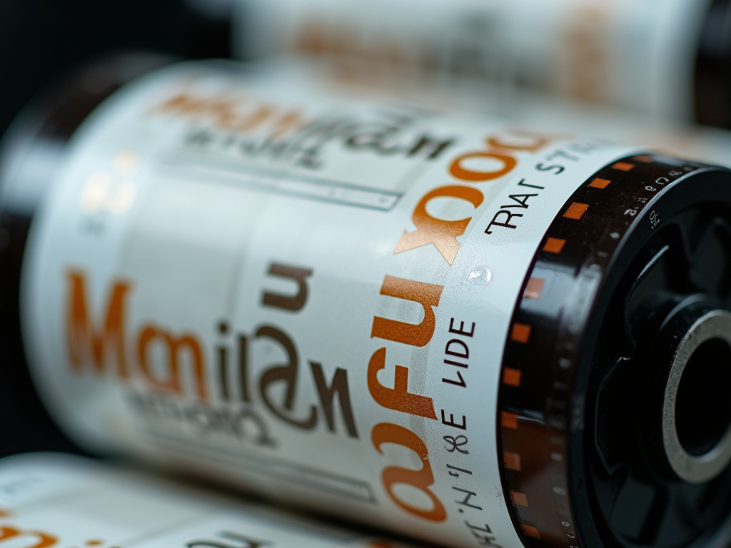 Printed film roll — custom dtf transfers