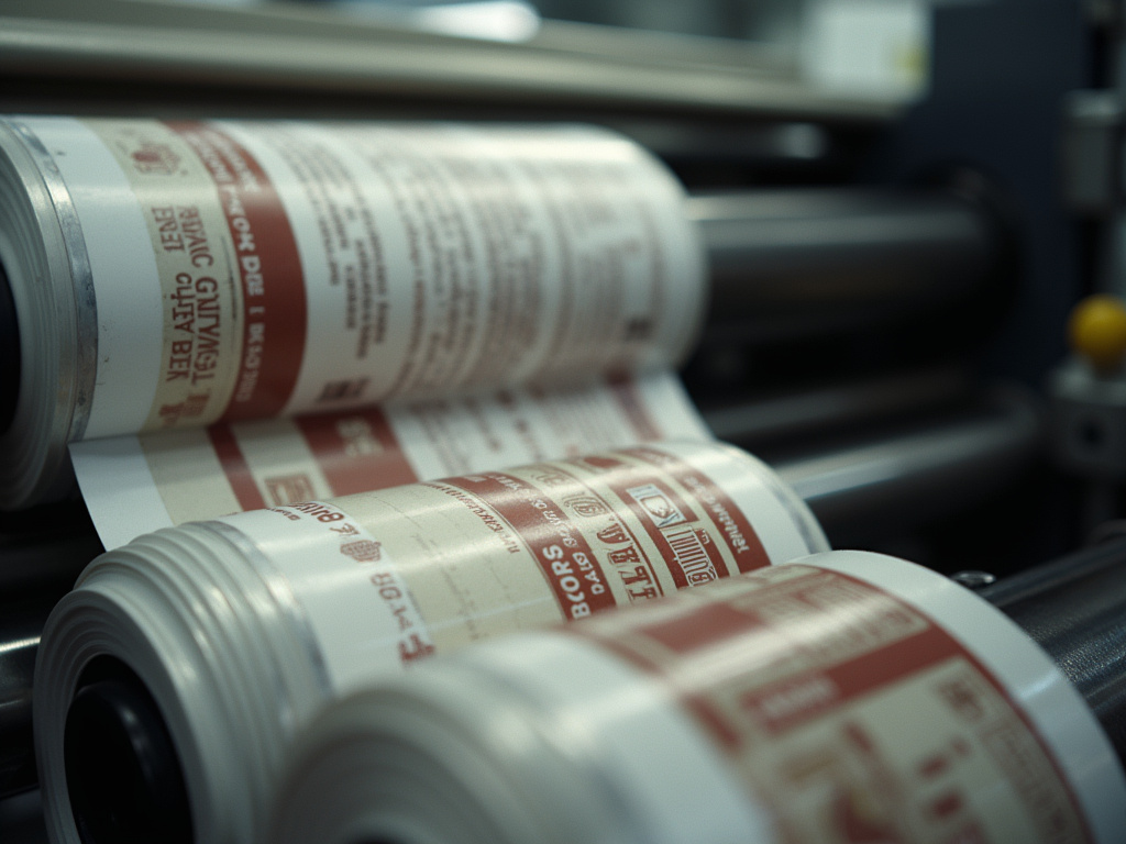Printed film roll — custom dtf transfers