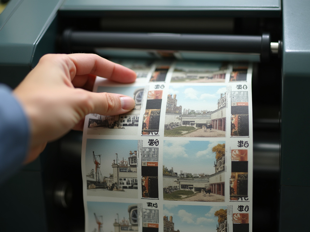 Printed film roll — custom dtf transfers