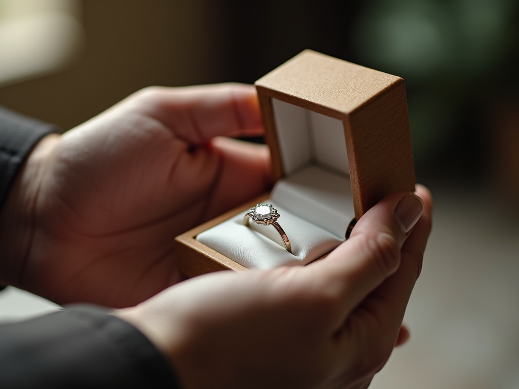 Ring box — women's wedding bands