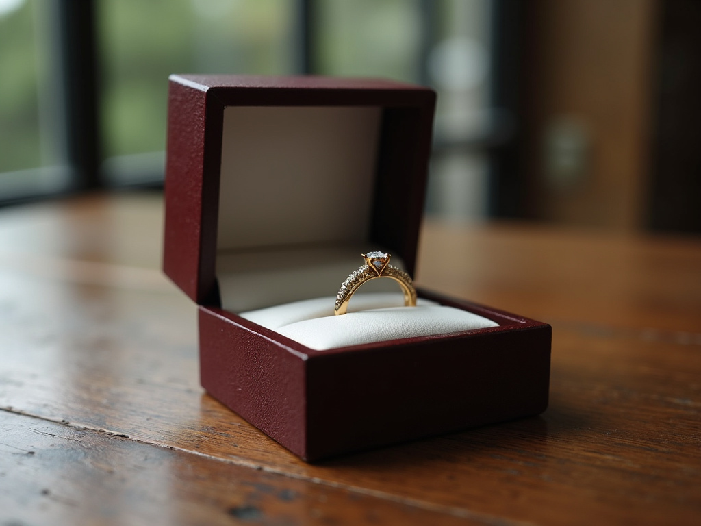 Ring box — women's wedding bands