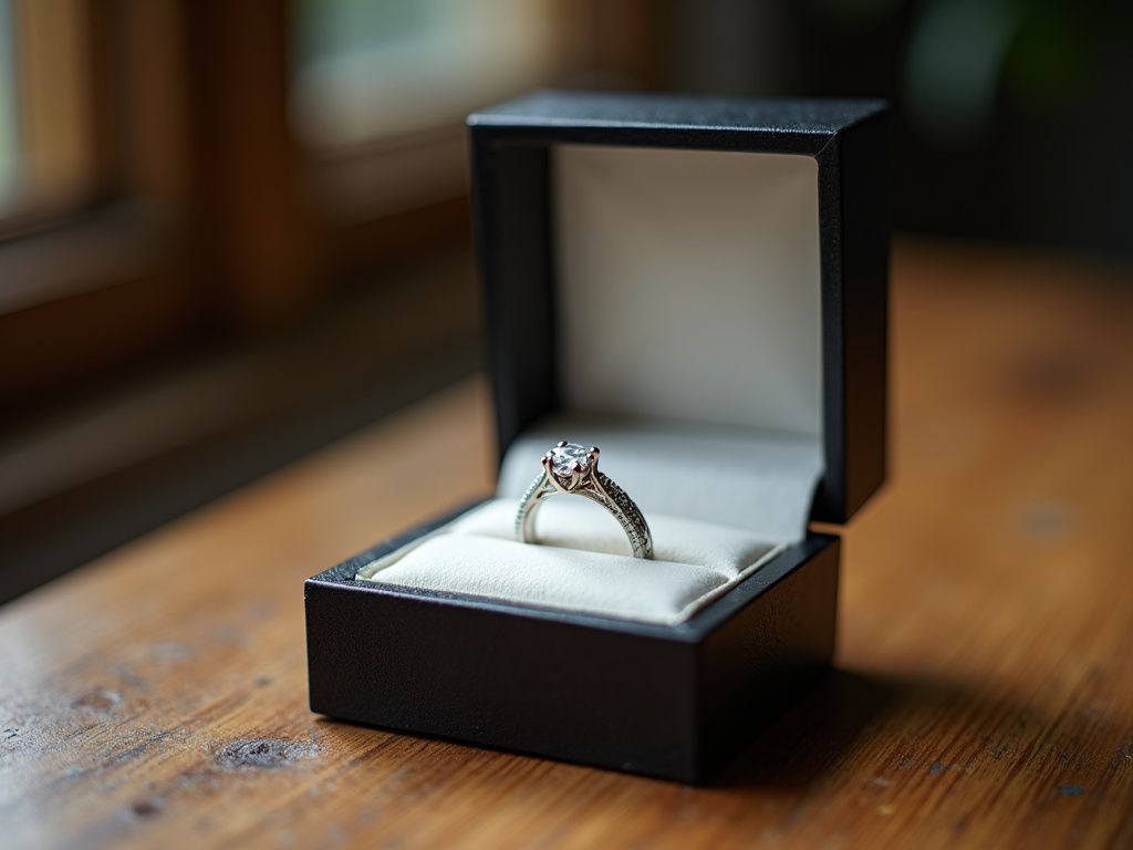 Ring box — women's wedding bands