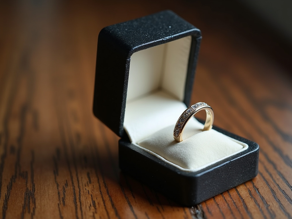 Ring box — women's wedding bands