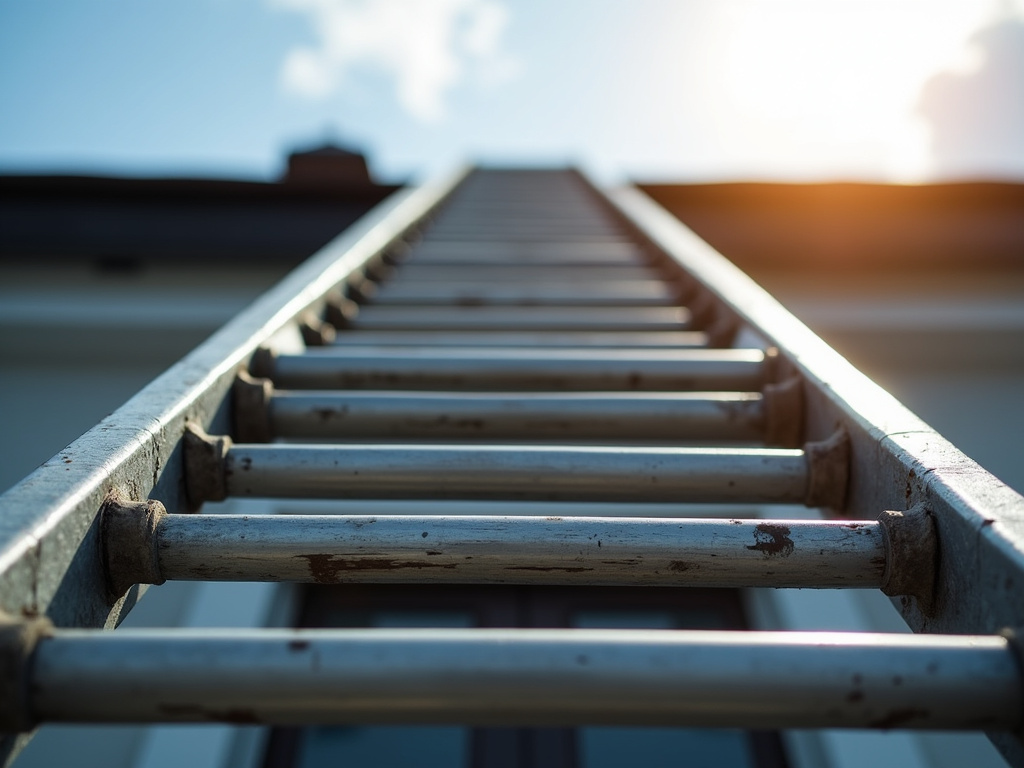 Roof ladder — roofing dacula ga