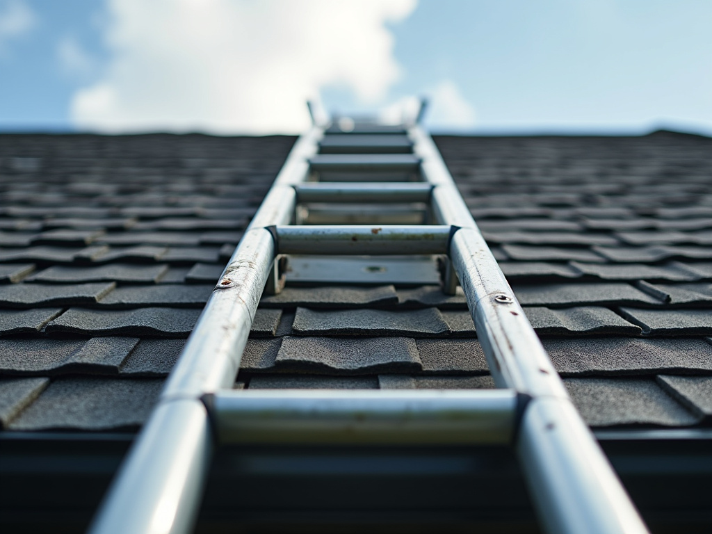 Roof ladder — roofing dacula ga