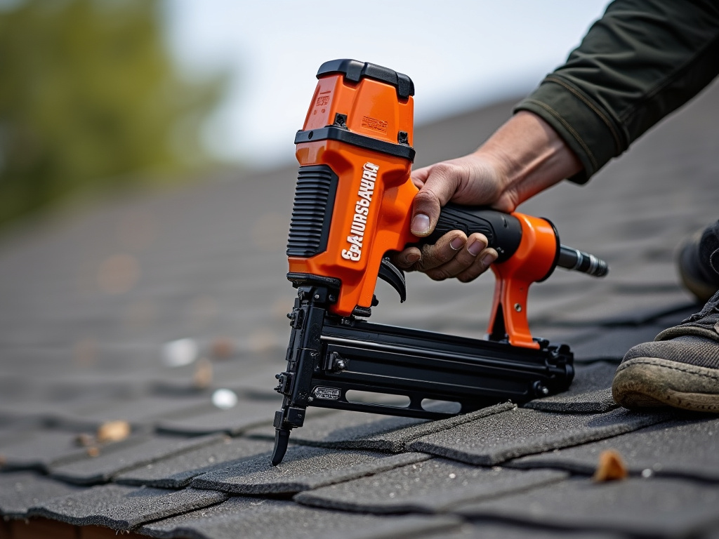 Roof nail gun — roofing dacula ga