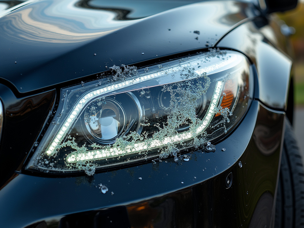 Shattered headlight — pedestrian accident lawyer phoenix