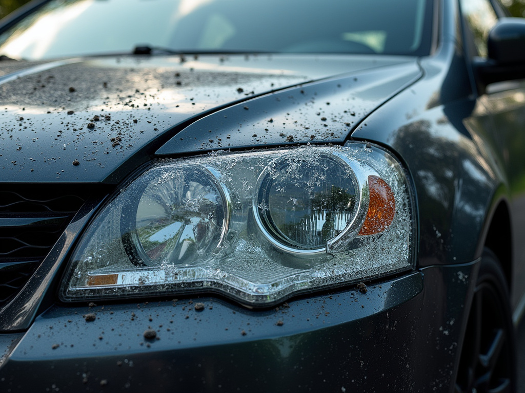 Shattered headlight — pedestrian accident lawyer phoenix