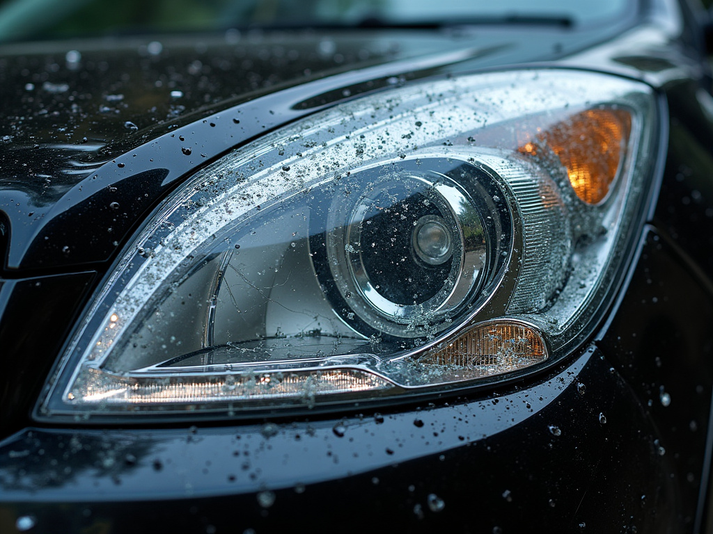 Shattered headlight — pedestrian accident lawyer phoenix