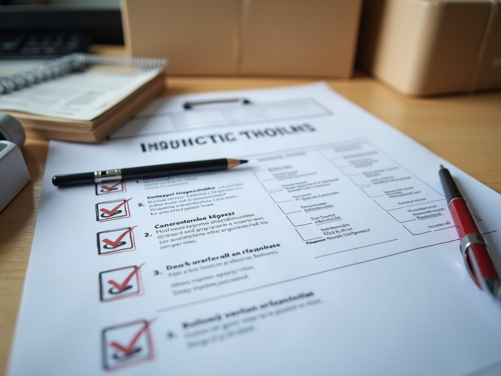 Shipping inspection checklist — car shipping Alabama