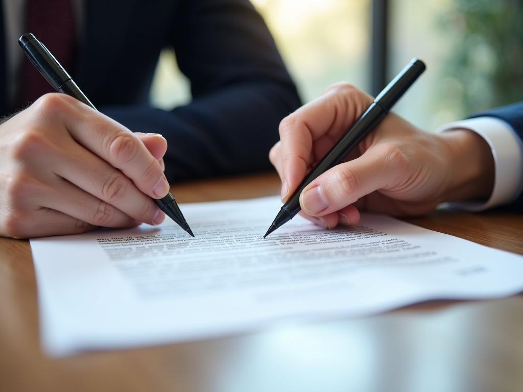 Signing paperwork — title loans illinois
