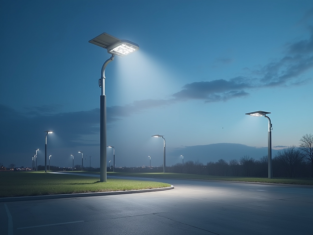 solar flag pole lighting