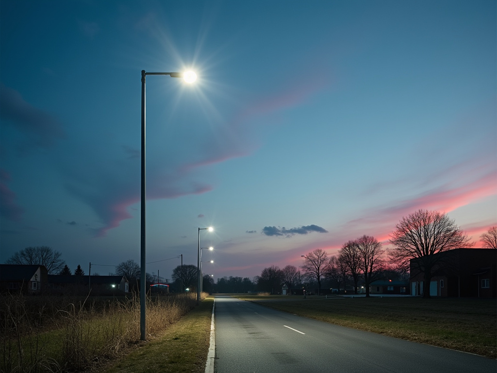 solar flag pole lighting