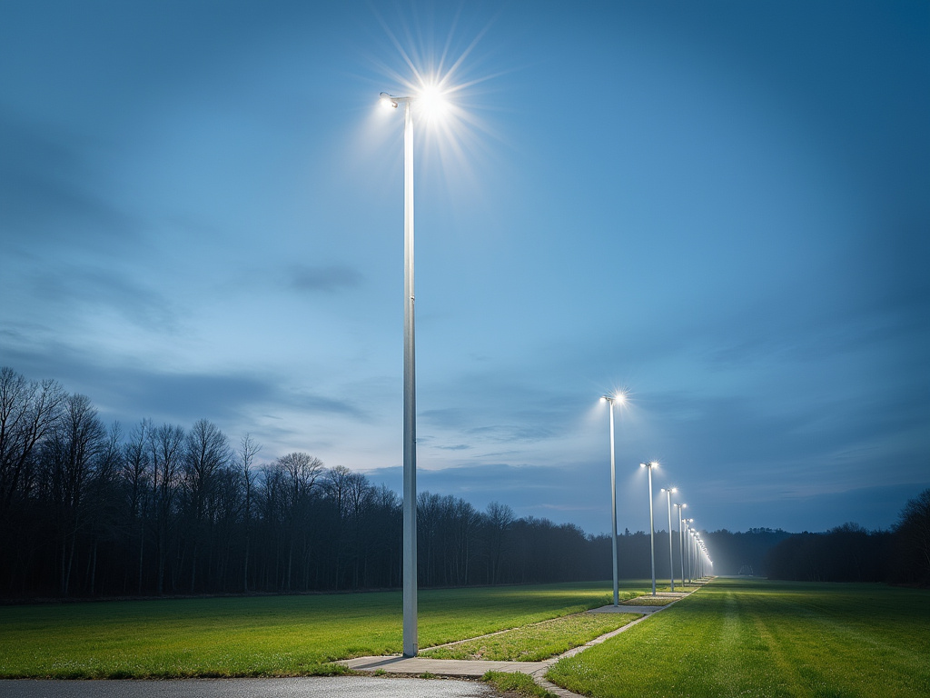 solar flag pole lighting