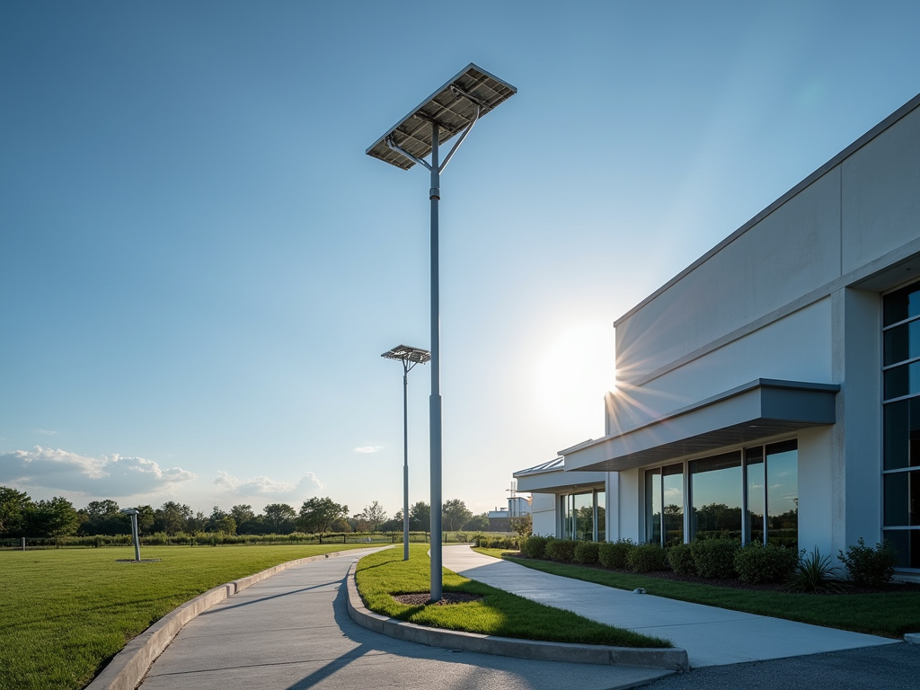 solar flag pole lighting