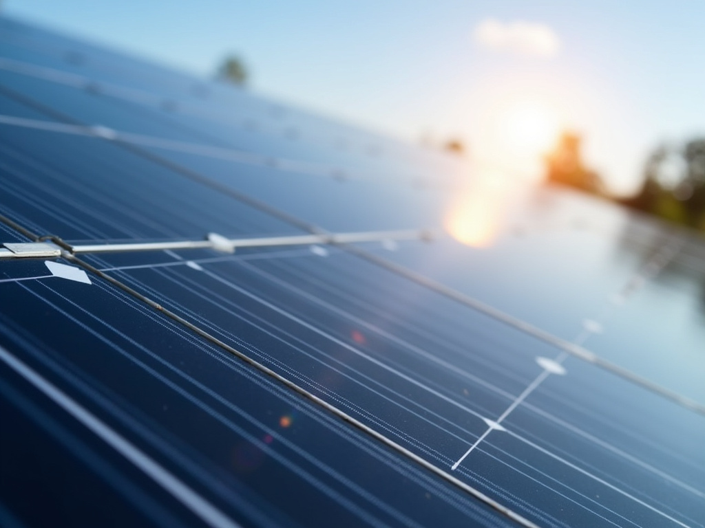 Solar panel closeup — solar security lights