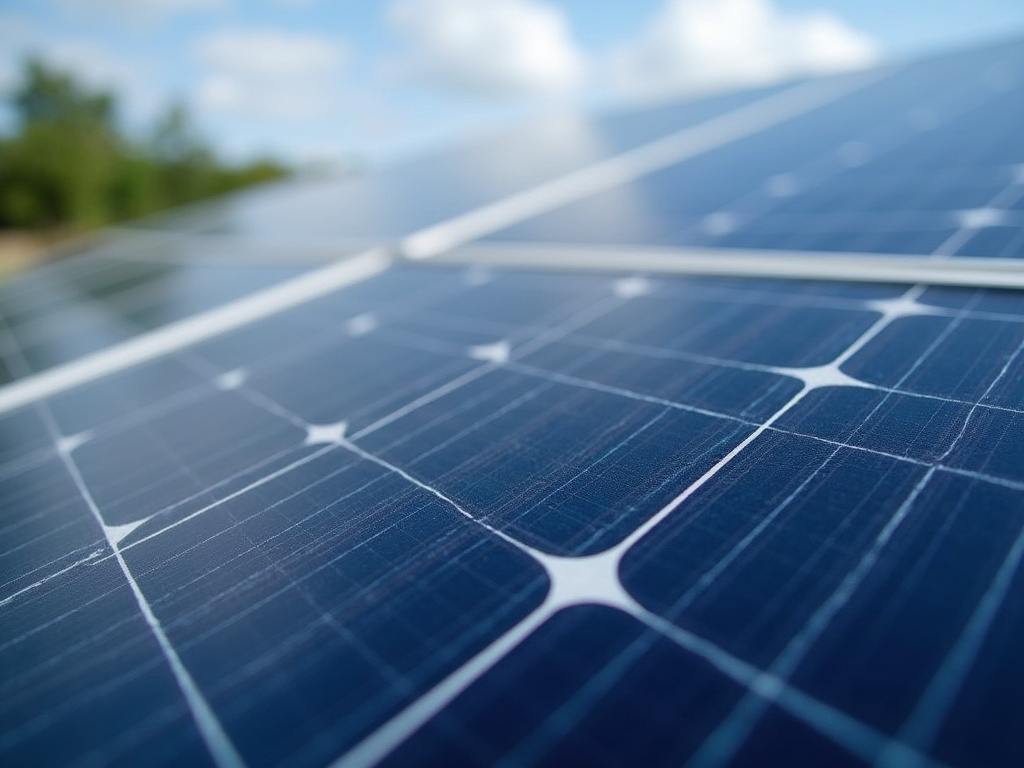 Solar panel closeup — solar security lights