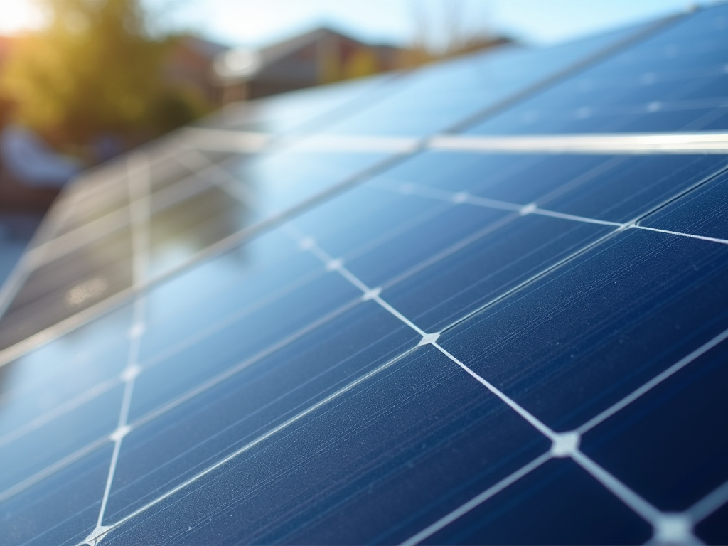 Solar panel closeup — solar security lights