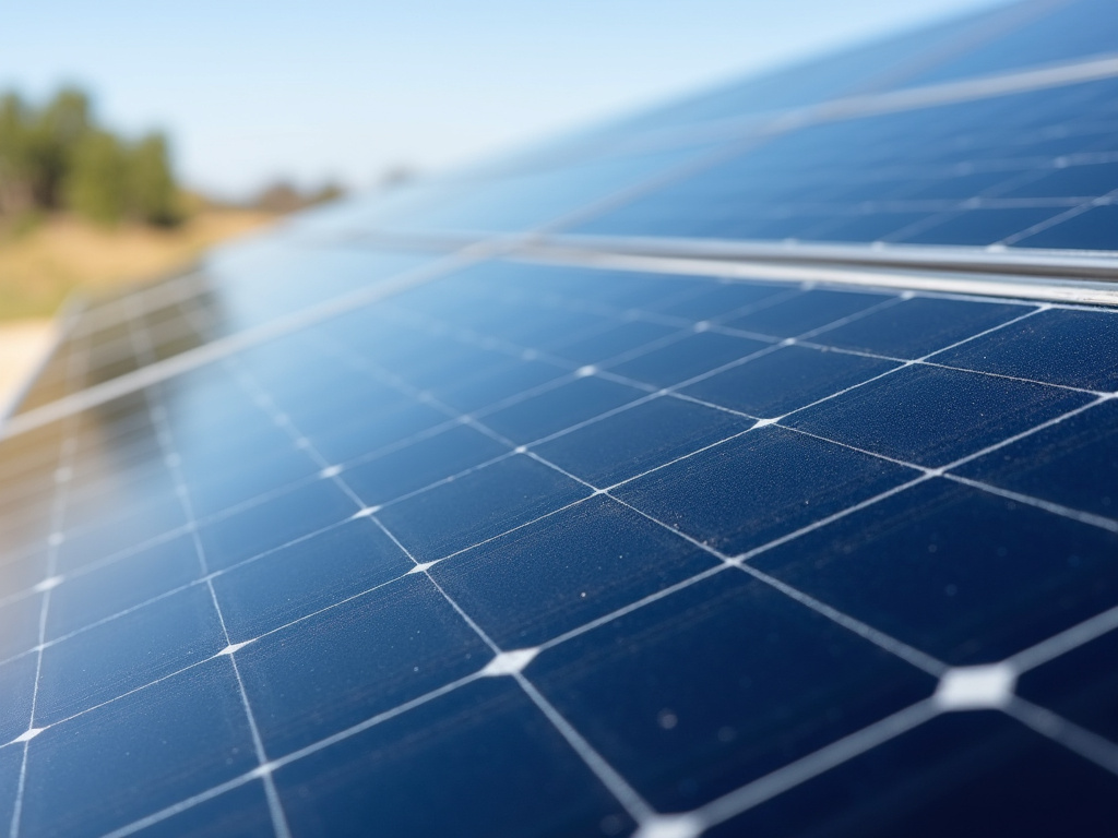Solar panel closeup — solar security lights