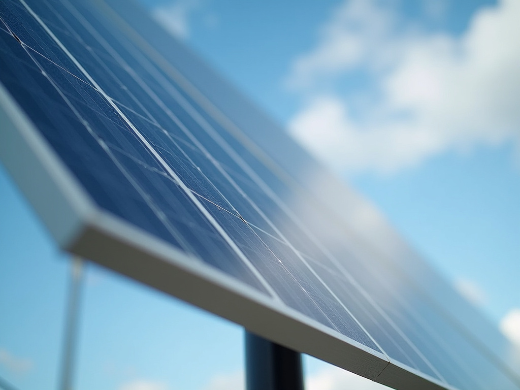 Solar panel pole — municipal solar lighting