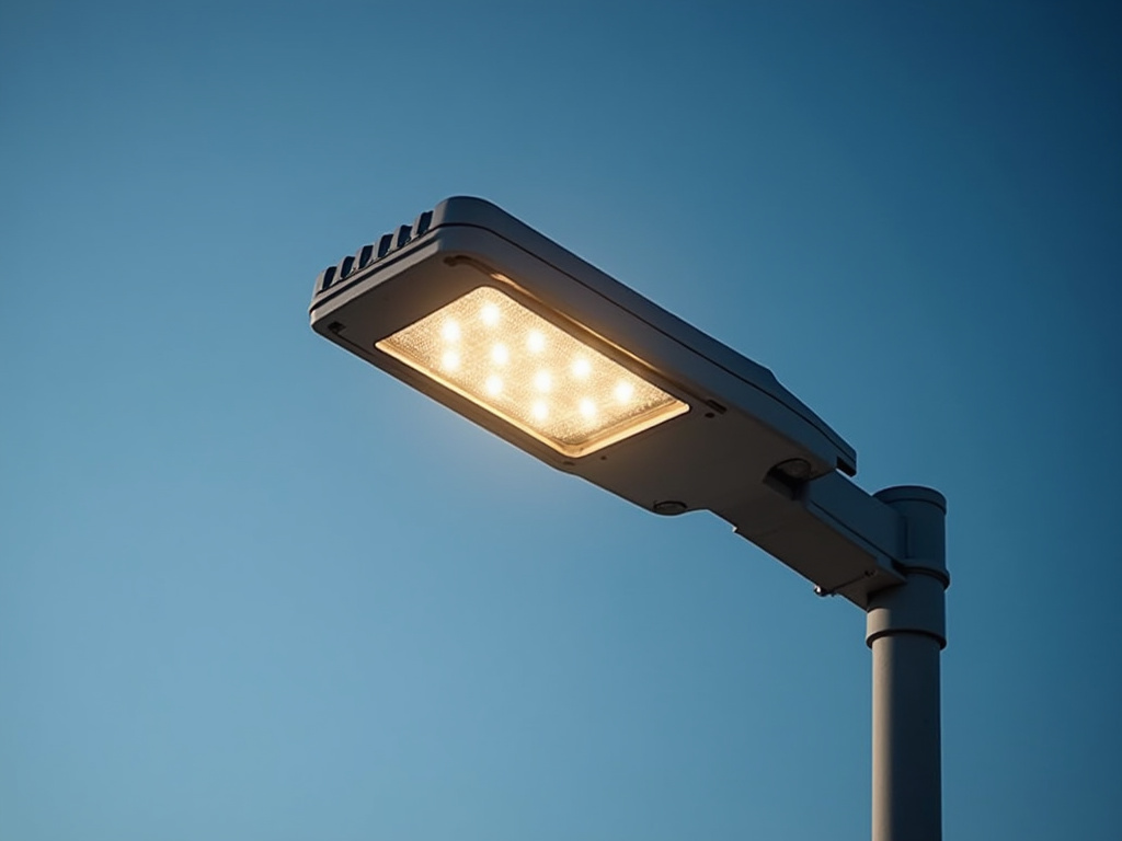 Solar streetlight — solar lighting for military bases