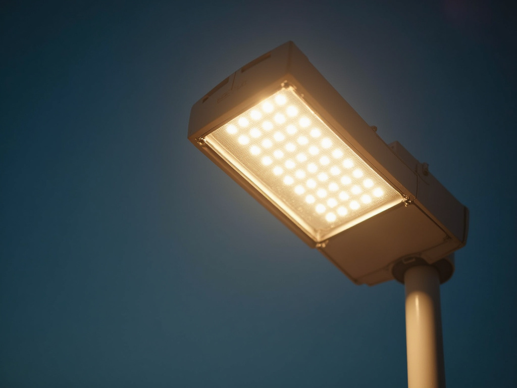 Solar streetlight — solar lighting for military bases