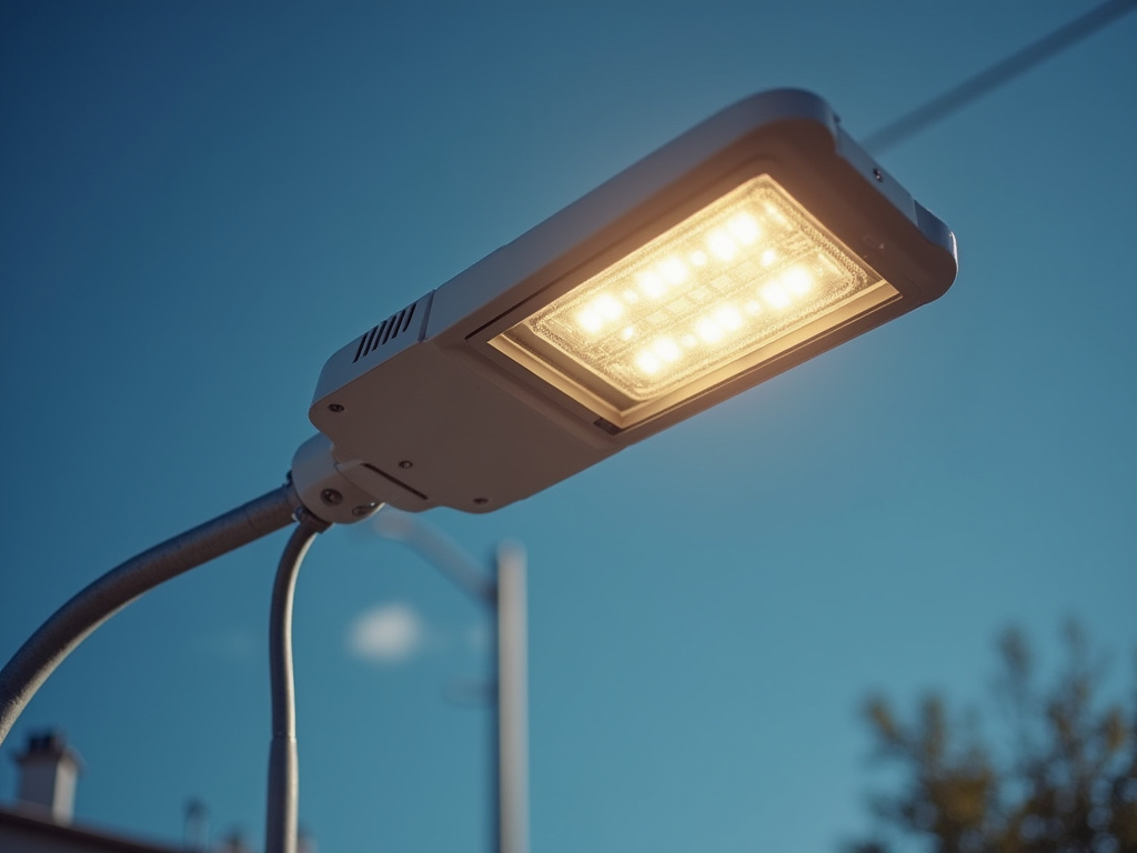 Solar streetlight — solar lighting for military bases