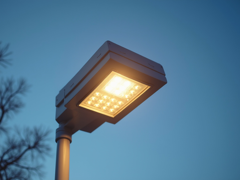 Solar streetlight — solar lighting for military bases