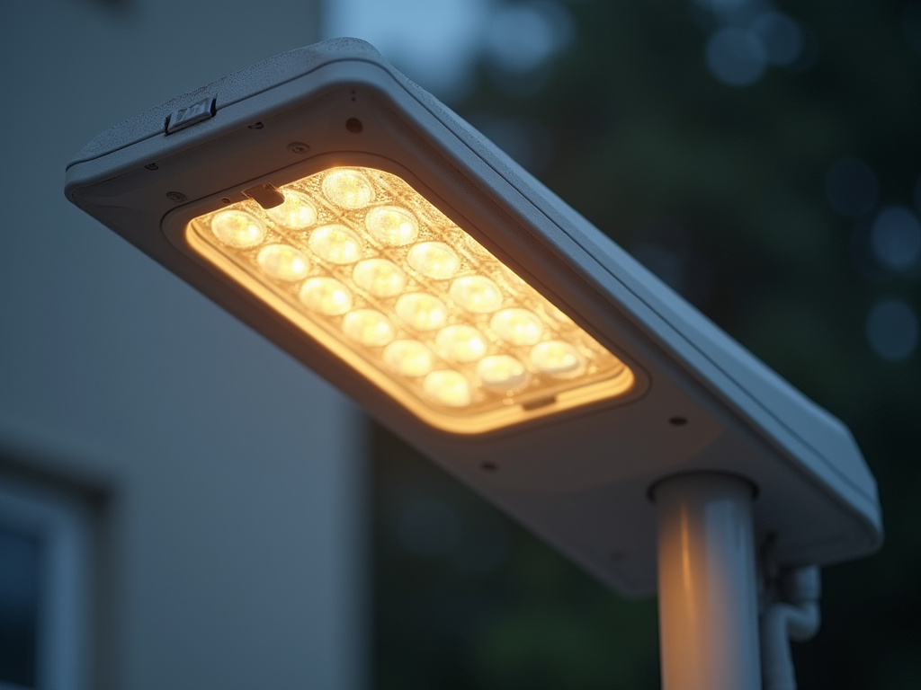 Solar streetlight — solar lighting for military bases
