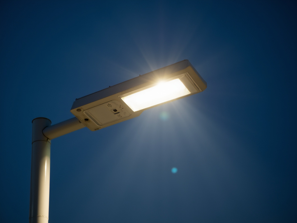 Solar streetlights — solar lighting for military bases