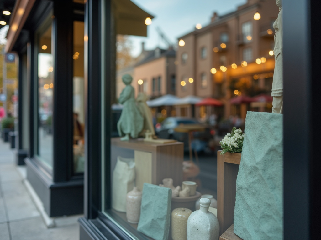 Storefront window — jewelry store